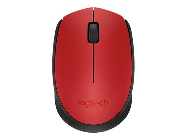 Logitech M170 | Souris sans fil - Rouge