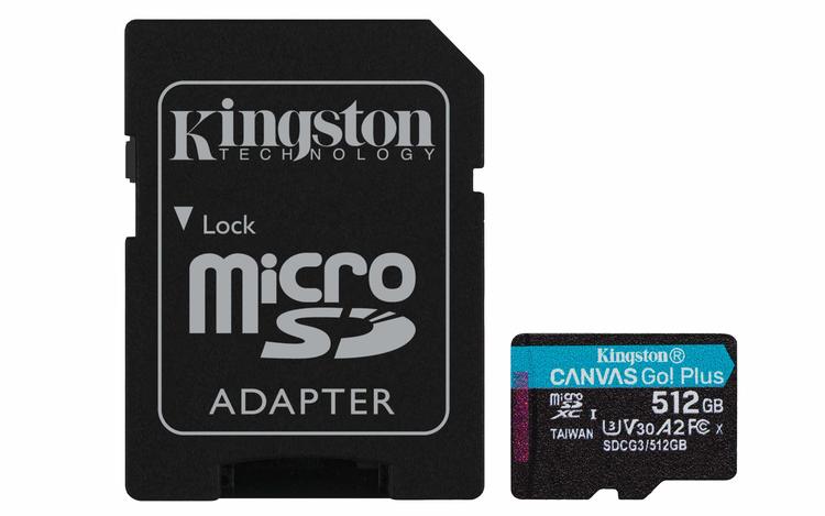 Kingston SDCS2512GBCR | Carte microSD - 512GO