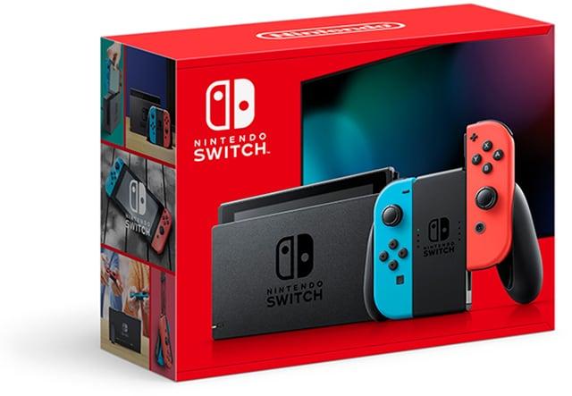 Nintendo Switch | Console de jeux Switch HW OLED - Rouge/Bleu