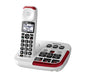 Panasonic KX-TGM470W | Téléphone sans fil - 1 combiné - Répondeur - Amplifié 2X - Blanc-Sonxplus Chibougamau