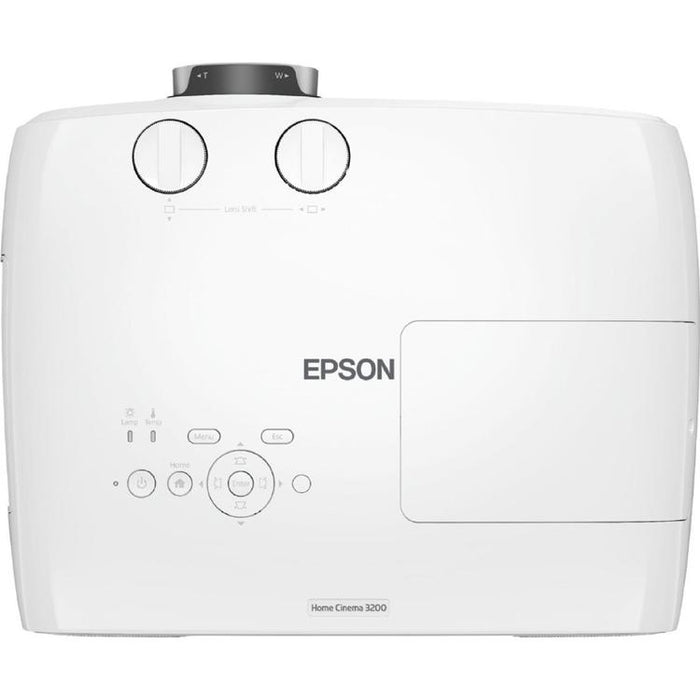 Epson Home Cinema 3200 | 3LCD Home Theater Projector - 16:9 - 4K Pro-UHD - White