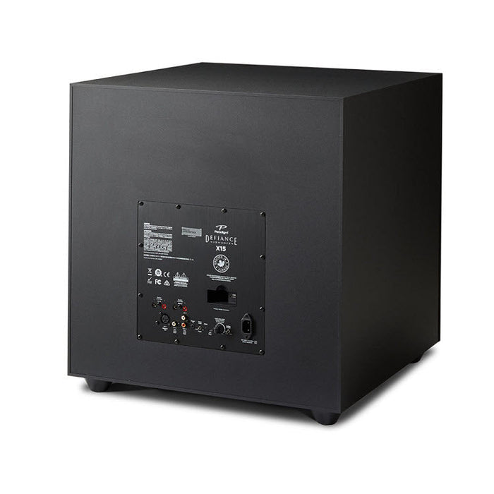 Paradigm DEFIANCE X15 | Caisson de graves 900 W RMS - Noir - Unité-Sonxplus Chibougamau