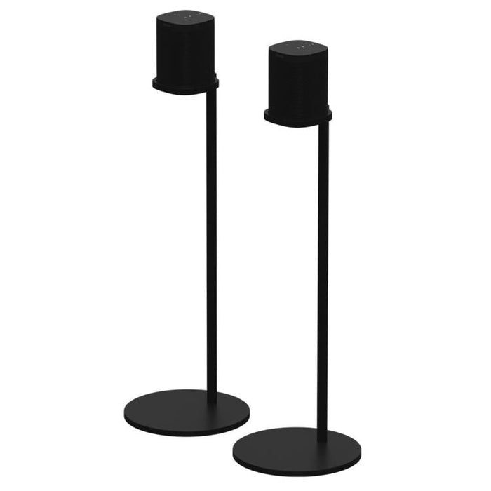 Sonos SS1FSWW1BLK | Stand for Sonos One and One SL Speakers - Black - Pair-Sonxplus Chibougamau