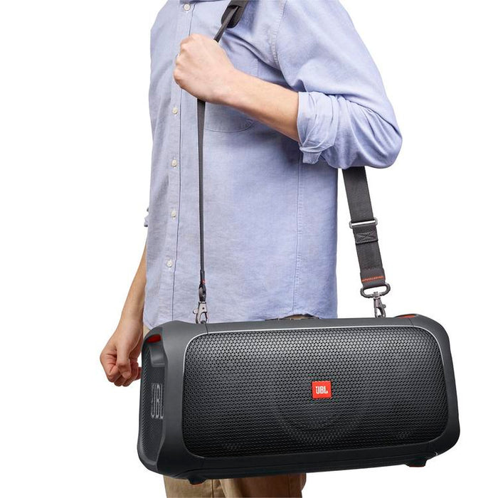 JBL PartyBox GOBAM | Haut-parleur portable - Bluetooth - Rechargeable - Noir-Sonxplus Chibougamau