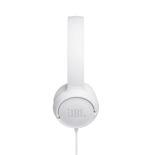 JBL Tune 500 | Wired on-ear headphones - Blanc-Sonxplus Chibougamau