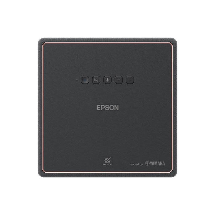 Epson EpiqVision Mini EF12 | Portable Laser Projector - Wi-fi - 3LCD - 150-inch screen - 16:9 - 4K - HDR FHD - Audiophile sound - Android TV - Black