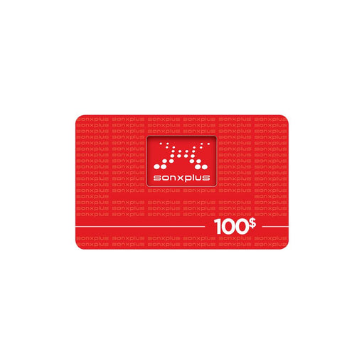 Carte cadeau 100 $-Sonxplus Chibougamau